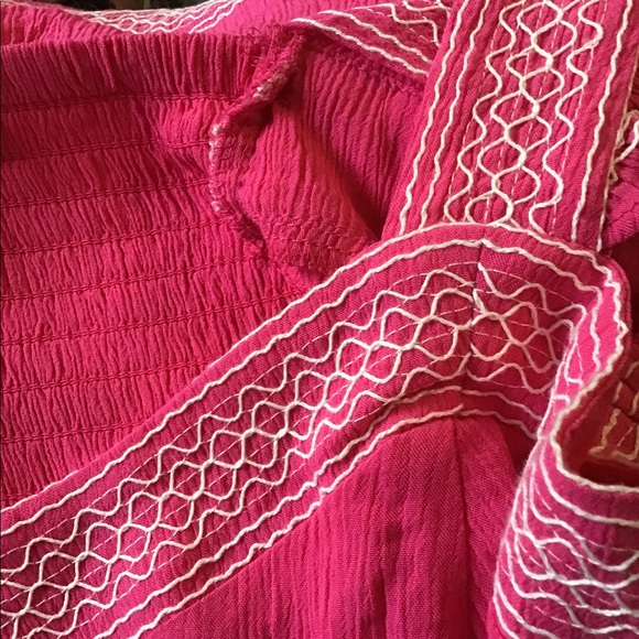 💐NWT TORRID 2X or 5X EMBROIDERED BABY DOLL TOP - Picture 8 of 14